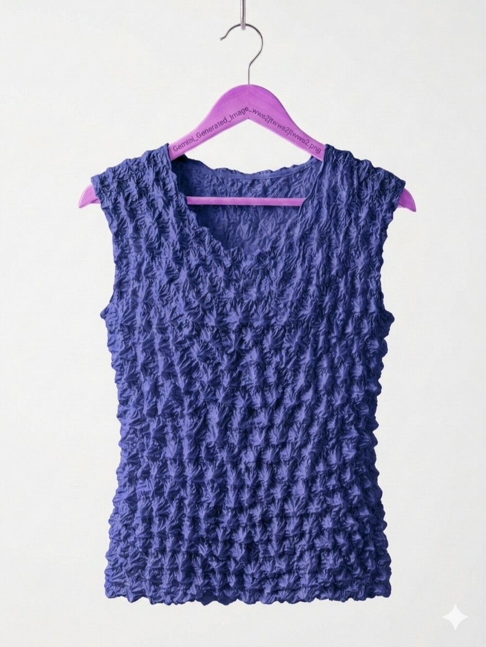 Y2k Retro Crinkle Top Textured Ultra Magic Stretch Lightweight Fits XS/Large New
